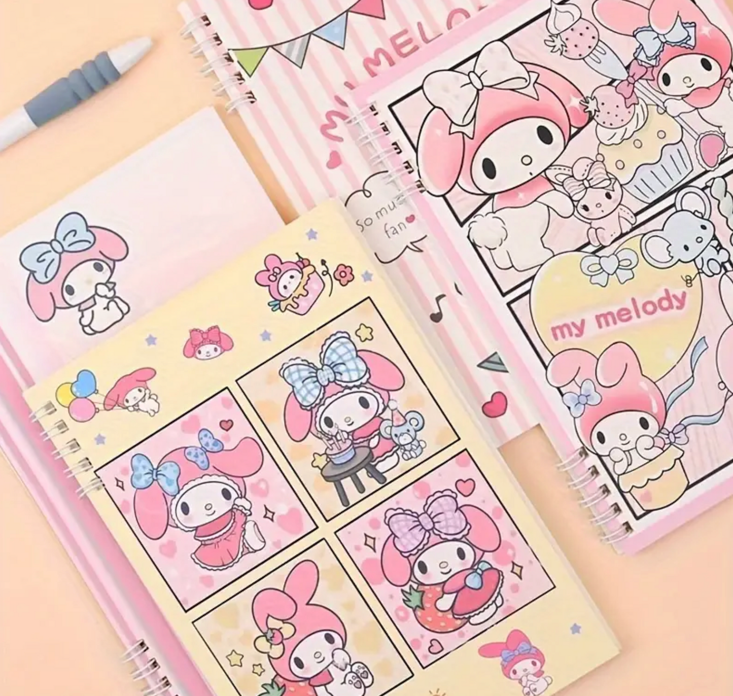 My Melody Notebook (Random Style) A5 Size